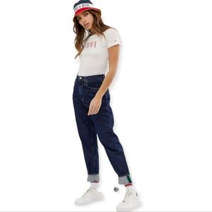 Tommy Jeans Dark-Blue Mom Jeans  NWT